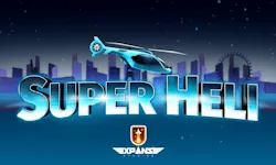 Super Heli crash game by Expanse Studios on AccessBET Nigeria