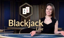 Blackjack Live by Evolution on AccessBET Nigeria