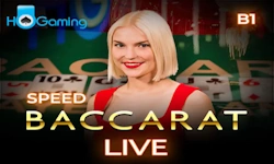 Speed Baccarat live game by Evolution on AccessBET Nigeria